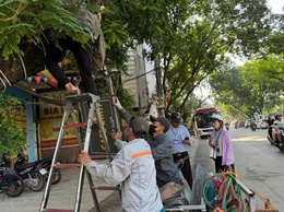 Phường Tương Mai duy trì công tác ra quân vệ sinh môi trường, văn minh đô thị hưởng ứng phong trào thi đua 