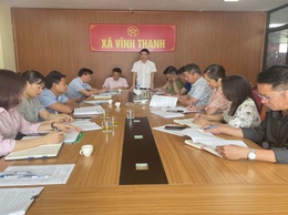 Phòng giao dịch Ngân hàng Chính sách xã hội Đông Anh triển khai ký kết Hợp đồng ủy thác với Hội đoàn thể xã Vĩnh Thanh