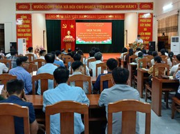 Tổng kết công tác Đại hội đại biểu Đảng bộ xã lần thứ I, nhiệm kỳ 2025-2030 và công bố quyết định về công tác cán bộ