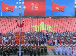 Lễ chào cờ và tiếp sóng trực tiếp Lễ kỷ niệm, diễu binh, diễu hành kỷ niệm 80 năm Quốc khánh nước Cộng hòa xã hội chủ nghĩa Việt Nam 02/9/2025