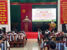 XÃ PHÚC SƠN TỔ CHỨC HỘI NGHỊ TRIỂN KHAI TẶNG QUÀ NHÂN DÂN DỊP QUỐC KHÁNH 2/9