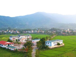 Xã Yên Xuân tiếp sóng trực tiếp toàn bộ lễ diễu binh kỷ niệm Quốc khánh 2/9 trên màn hình Led lớn.