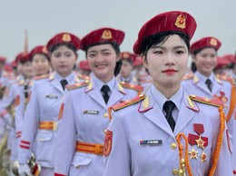Vinh dự và tự hào người con Ứng Hoà: Thiếu úy khối Quân nhạc được tham gia 4 lần qua Lễ đài lịch sử
