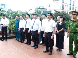 Đảng ủy – HĐND – UBND - Ủy ban MTTQ xã Bình Minh tổ chức Lễ dâng hương tưởng niệm các Anh hùng Liệt sĩ nhân dịp Kỷ niệm 80 năm ngày Quốc khánh Nước cộng hòa xã hội chủ nghĩa Việt Nam