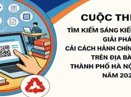 Hoài Đức phát động cuộc thi Tìm kiếm sáng kiến, giải pháp cải cách hành chính năm 2025