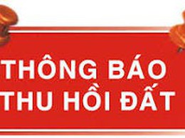 Thông báo thu hồi đất