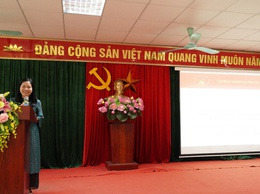 Đội ngũ Bí thư, cán bộ tham mưu công tác Đảng trong Đảng bộ, Chi bộ trực thuộc Đảng ủy khu vực Chương Mỹ được bồi dưỡng nghiệp vụ công tác xây dựng Đảng