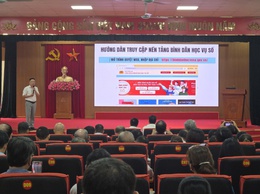 Phường Xuân Phương tập huấn kỹ năng cho tổ chuyển đổi số cộng đồng
