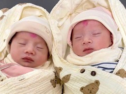 Vượt qua lo lắng thai có bất thường bẩm sinh, sản phụ mang song thai sinh con an toàn tại Bệnh viện Phụ Sản Hà Nội