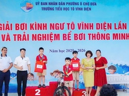 Giải bơi kình ngư Tô Vĩnh Diện lần thứ nhất – Sân chơi thể thao, hành trang kỹ năng sống