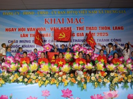TRUNG GIÃ TỔ CHỨC NGÀY HỘI THỂ THAO THÔN, LÀNG LẦN THỨ I NĂM 2025