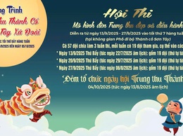 Những thông tin cần biết khi tham gia chương trình Trung thu Thành cổ 2025
