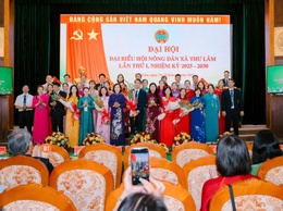 Đại hội đại biểu Hội Nông dân xã Thư Lâm lần thứ I, nhiệm kỳ 2025-2030.