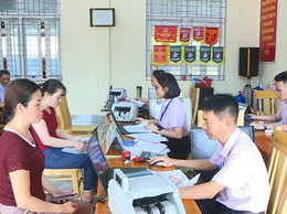 Ngân hàng Chính sách xã hội phát huy hiệu quả tại các điểm giao dịch thôn