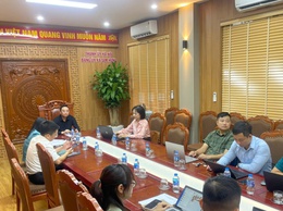 Xã Tam Hưng tham dự hội nghị trực tuyến của Thành phố về đánh giá kết quả vận hành mô hình chính quyền địa phương hai cấp