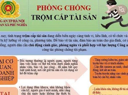 Tăng cường phòng, chống trộm cắp tài sản trên địa bàn xã Phú Nghĩa