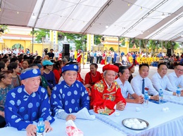 Phường Thanh Liệt: Kỷ niệm 1480 năm ngày hoá Đô Hồ Đại Vương Phạm Tu