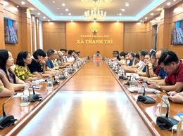 Xã Thanh trì: Dự trực tuyến đánh giá tình hình triển khai vận hành mô hình chính quyền địa phương hai cấp trên địa bàn thành phố