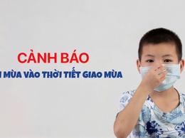 CÁC BIỆN PHÁP PHÒNG BỆNH KHI GIAO MÙA