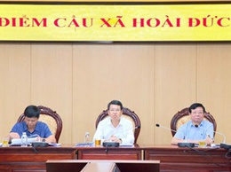 Hoài Đức dự hội nghị đánh giá tình hình triển khai vận hành mô hình chính quyền địa phương 2 cấp trên địa bàn Thành phố