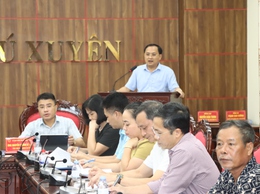 UBND xã Phú Xuyên tổ chức giao ban triển khai nhiệm vụ trọng tâm tháng 9/2025