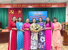 Hội Phụ nữ xã Hoài Đức tổ chức thành công 100% hội nghị Chi hội nhiệm kỳ 2025-2030