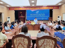 Hội nghị Ban chấp hành thực hiện quy trình giới thiệu nhân sự Đại hội đại biểu Hội Liên hiệp Phụ nữ xã Hoài Đức lần thứ I, nhiệm kỳ 2025-2030