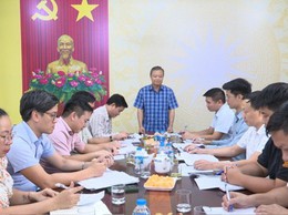 UBND xã An Khánh làm việc với Ban Quản lý dự án đầu tư - hạ tầng