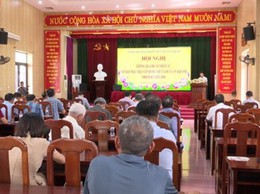 Thông qua Đề án nhân sự Đại hội đại biểu MTTQ Việt Nam xã An Khánh lần thứ I