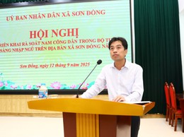 UBND xã Sơn Đồng tổ chức triển khai rà soát nam thanh niên trong độ tuổi sẵn sàng nhập ngũ năm 2026
