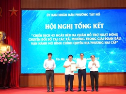 Tây Hồ: Tiên phong trong hành trình chuyển đổi số