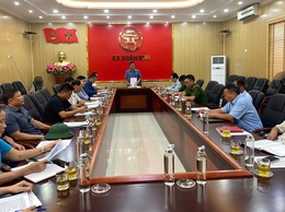 UBND xã Xuân Mai triển khai kế hoạch kiểm tra, xử lý và giải tỏa các vi phạm lấn chiếm lòng đường, vỉa hè, hành lang an toàn giao thông đường bộ