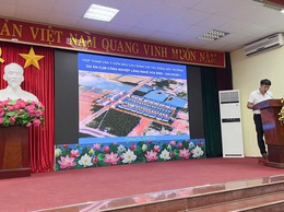 Hội nghị lấy ý kiến tham vấn đối với báo cáo đánh giá tác động môi trường của dự án cụm công nghiệp làng nghề Hoà Bình – Giai đoạn 1
