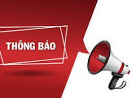 Thông báo ngày cuối cùng chuyển quà tới nhân dân
