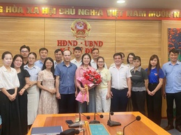 Công bố Quyết định thành lập Chi đoàn UBND xã Mỹ Đức