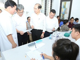 Xã Tiến Thắng phát động chương trình khám, quản lý sức khỏe cho nhân dân
