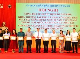 Một Hội nghị - Ba nội dung - Chung một quyết tâm đổi mới ở phường Yên Sở
