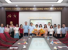 Xã Gia Lâm tổ chức hội nghị công bố các quyết định nghỉ chế độ theo Nghị định 178/2024/NĐ-CP của Chính phủ