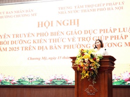 Chương Mỹ tuyên truyền, phổ biến pháp luật và bồi dưỡng kiến thức về trợ giúp pháp lý năm 2025