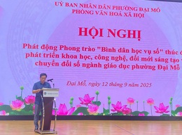 HỘI NGHỊ PHÁT ĐỘNG PHONG TRÀO 