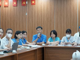 Bệnh viện đa khoa Hoè Nhai tổ chức đào tạo chuyên đề 