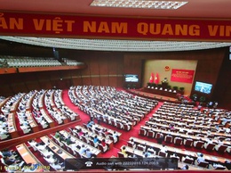 Đảng ủy phường Dương Nội dự Hội nghị toàn quốc quán triệt và triển khai 04 Nghị quyết quan trọng của Bộ Chính trị