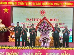 Hội Cựu chiến binh xã Hoài Đức tổ chức Đại hội đại biểu lần thứ VIII, nhiệm kỳ 2025-2030