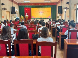 Đảng uỷ xã Hoài Đức tổ chức khai giảng lớp bồi dưỡng lý luận chính trị cho đảng viên mới đợt 3 năm 2025