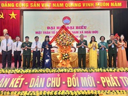 Đại hội đại biểu MTTQ Việt Nam xã Hoài Đức lần thứ I, nhiệm kỳ 2025 – 2030 thành công tốt đẹp