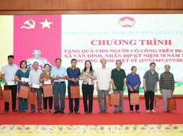 ỦY BAN MTTQ VIỆT NAM XÃ VÂN ĐÌNH CHỦ ĐỘNG, SÁNG TẠO XÂY DỰNG VÀ PHÁT HUY SỨC MẠNH KHỐI ĐẠI ĐOÀN KẾT TOÀN DÂN, TÍCH CỰC THAM GIA XÂY DỰNG ĐẢNG, XÂY DỰNG CHÍNH QUYỀN