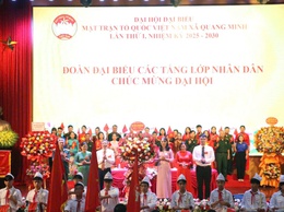 Đại hội MTTQ xã Quang Minh lần thứ I, nhiệm kỳ 2025 - 2030: Phát huy sức mạnh đại đoàn kết toàn dân tộc