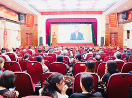 Hội nghị toàn quốc quán triệt, triển khai thực hiện các Nghị quyết của Bộ Chính trị
