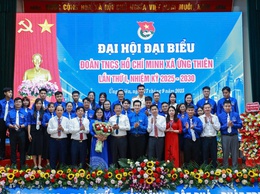 Đại hội đại biểu đoàn TNCS Hồ Chí Minh xã Ứng Thiên lần thứ Nhất, nhiệm kỳ 2025-2030