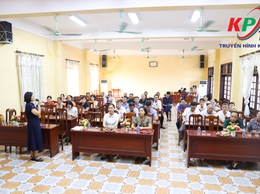 Trạm y tế xã Kiều Phú tổ chức hội nghị truyền thông, tập huấn nâng cao kiến thức chăm sóc sức khỏe tâm thần cộng đồng